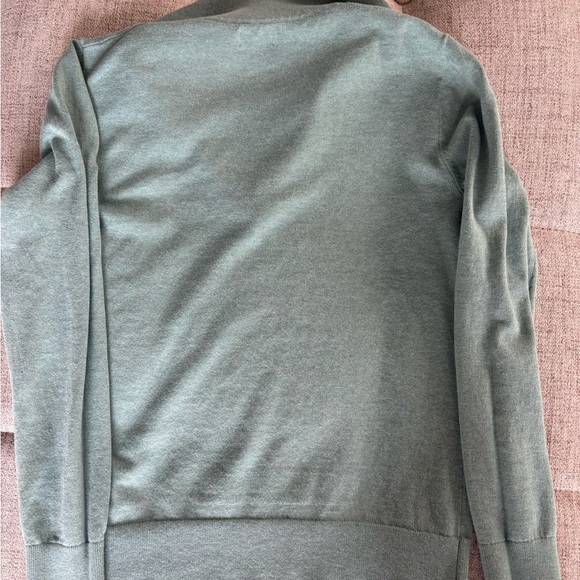 J. Crew Women's Mint V-Neck Sweater - Picture 3 of 7